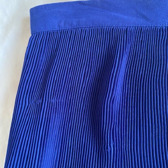 Electric blue chiffon skirt topshop - Picture 4 of 5
